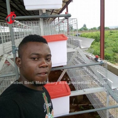 Acier à faible teneur en carbone galvanisé à chaud de résilience de couche de système élevé de cage en Afrique Adela