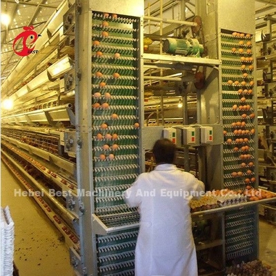 Un système de cage à batterie automatique de type H avec une durée de vie de 25 ans