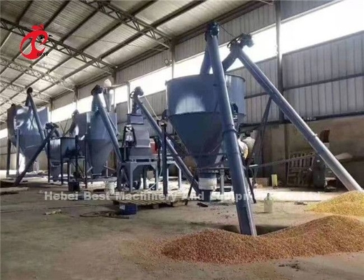 0,5 tonnes 1 tonne 2 tonnes 5 tonnes de volaille d'alimentation de mélangeur d'ADA de la broyeur 220v 380v