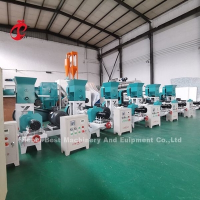 Vis simple de flottement Mia de machine d'alimentation de poissons du granule 80kg/H d'animal familier