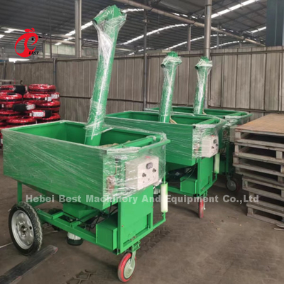 Chariot d'alimentation automatique pour poulet Poule Cage de l'alimentation du chariot Rose