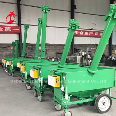 Le chariot de alimentation de poulet automatique a conçu pour la ferme avicole Sandy de cage de batterie de poulet
