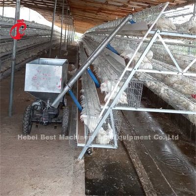 ADA de alimentation du chariot 220V de poulet automatique de cage de grilleur de couche de ferme avicole