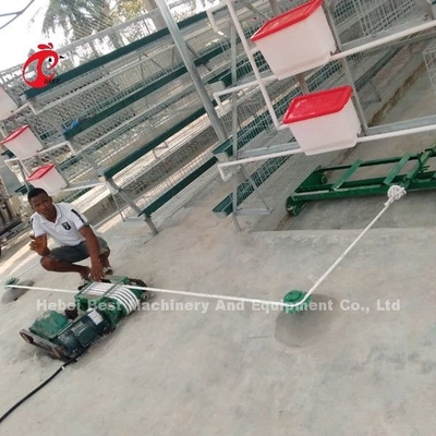 type de grattoir de 220V 380V machine d'enlèvement d'engrais pour l'étoile de Chambre de poulet de volaille