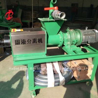 Machine de séchage de fumier de volaille recyclée Séparateur de liquide solide de matières fécales animales Rose