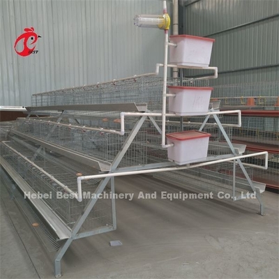 Poules de forte stabilité de couche de système de cage de batterie de volaille en Afrique ISO9001 Emily