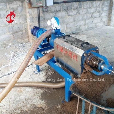 Peu de dessiccateur de système de traitement d'engrais de volume à vitesse réduite pour la ferme avicole Sandy