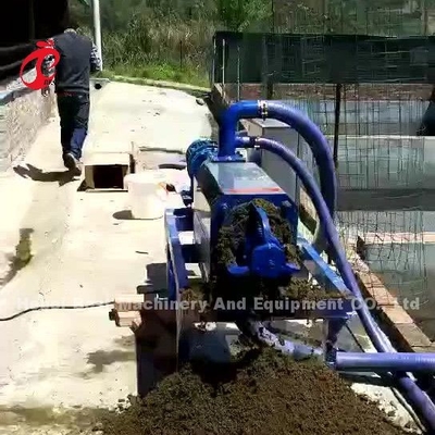 système de traitement d'engrais du poulet 220V, étoile de asséchage de machine d'engrais de volaille