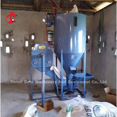 Broyeur Feed Processing System 3kw de mélangeur d'alimentation 0,5 tonnes pour le bétail Emily