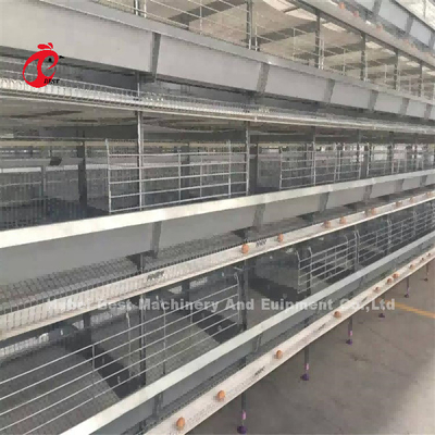 Type cage de 120 poulets A de batterie de couche d'équipement Mia de volaille